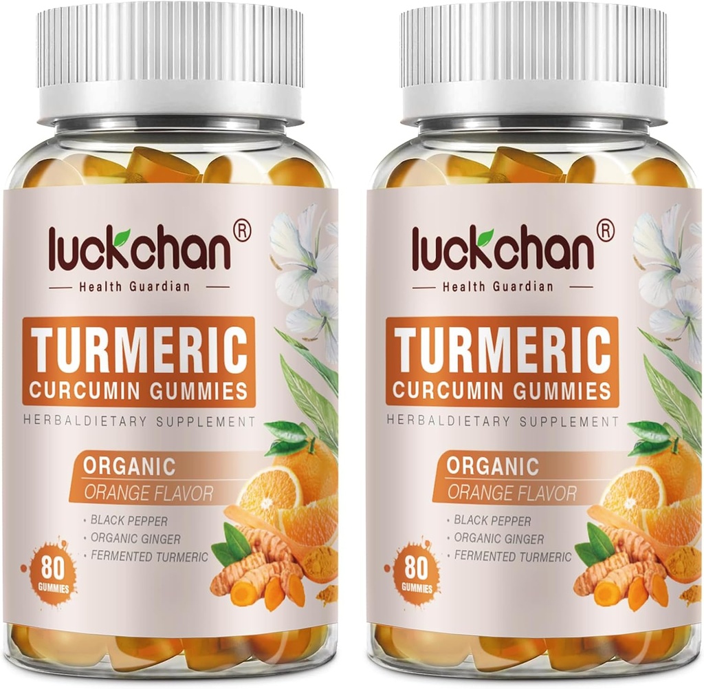 (2 Pack) Curcumina Turmérica con Pepper Negro & Ginger