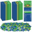 50 Pack Pre and Post Contact Poison Plant Ivy Wipes Individually Packaged Ivy Oak Treatment Wet Wipe for Poison Plant Insect Bite Relief Oak Sumac Treatment Anti-Itch