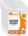 BulkSupplements.com Calcium Citrate Powder - Calcium Citrate Suplemento, Calcium Citrate 1000mg - High Absorption, for Bone Health, 4760mg (1000mg Calcium) por Serving, 5kg (11 lbs)