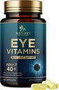 Vitaminas Ojo & Suplemento Mineral - Contiene Lutein, Zinc, Vitaminas C, E & Zeaxanthin - Soporta Estreno Ojo, Visión Macular Salud & Ojos secos para personas mayores con Lycopene, Gluten Gratis - 60 cápsulas