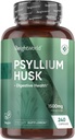 WeightWorld Psyllium Husk Capsules 1500mg Por Serving, 240 Vegan Capsules - 4 Months Supply - for Digestive Health - Daily Psyllium Husk Fiber Supplement - Non-GMO, GMP-Approved, & Allergen-Free