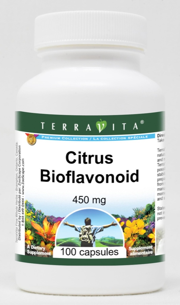 Citrus Bioflavonoid - 450 mg (100 Capsules, ZIN: 519779)