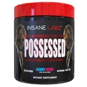Insane Labz Possessed Low Stimulant Testosterone Boosting Pre Workout Powder, cargado con D Aspartic Acid y Creatine Fueled por AMPiberry y OXYgold, 30 Srvgs, Gummy Worm