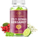 25:1 Citrus Bergamot Gummy - No Sugar, No Maltitol, Concentración Superior