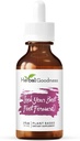 Herbal Goodness Look Your Best Foot Forward - 2oz Botella - Belleza de base vegetal Extracto líquido para la piel, el pelo y las uñas. Colágeno líquido substituto para la biotina femenina, Suplementos de cola de caballo