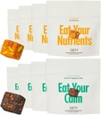GEM Bite Daily Multivitamin " Chill-Out Magnesium Bite ← 8 x 7-Bite Pack ← 20+ Whole-Food Vitaminas " Minerals
