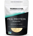 Terrasoul Superfoods Organic Pea Protein, 1.5 Lbs - European Sourced TEN Desflavored TEN Smooth Texture