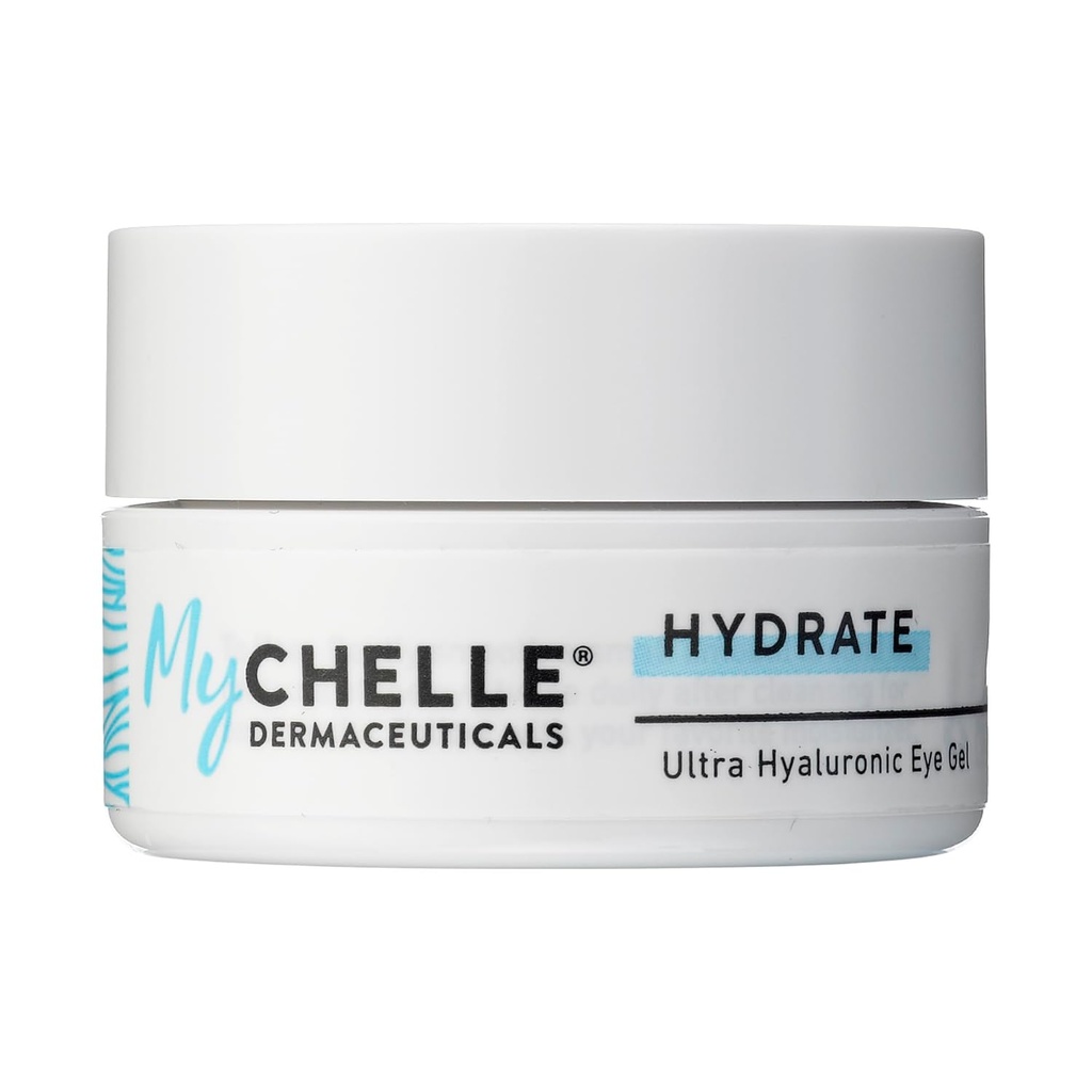 [BRSWGHDYC4CREFY6] MyChelle Dermaceuticals Ultra Hyaluronic Eye Gel (0.45 Fl Oz) - Rich Hydration for Dry Skin with Vegan Hyaluronic Acid, Help Plump Skin and Help Reduce Appearance of Fine Lines and Wrinkles