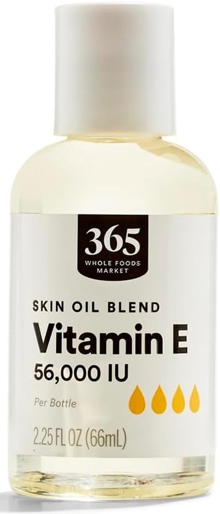 365 por Whole Foods Market, Vitamin E Skin Oil 56, 000 UI, 2.25 fl oz