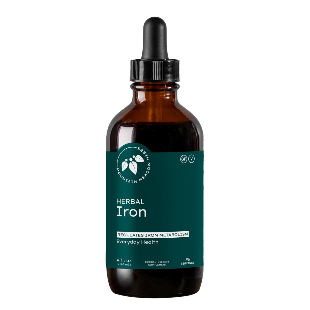 Hierbas de prado de Montaña - Hierba Herbal - 4 oz - Herbs suave para apoyar y regular el metabolismo de hierro y la absorción