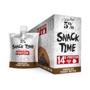 Rich Piana 5% Nutrición Snack Time ← Squeezable Protein Shots TEN High Protein Snack Pouches TEN Egg White Peanut Butter Protein Snacks TEN 10-Count (Chocolate Peanut Butter)