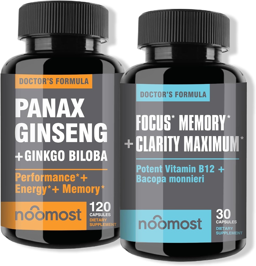 Panax Ginseng con Brain Booster