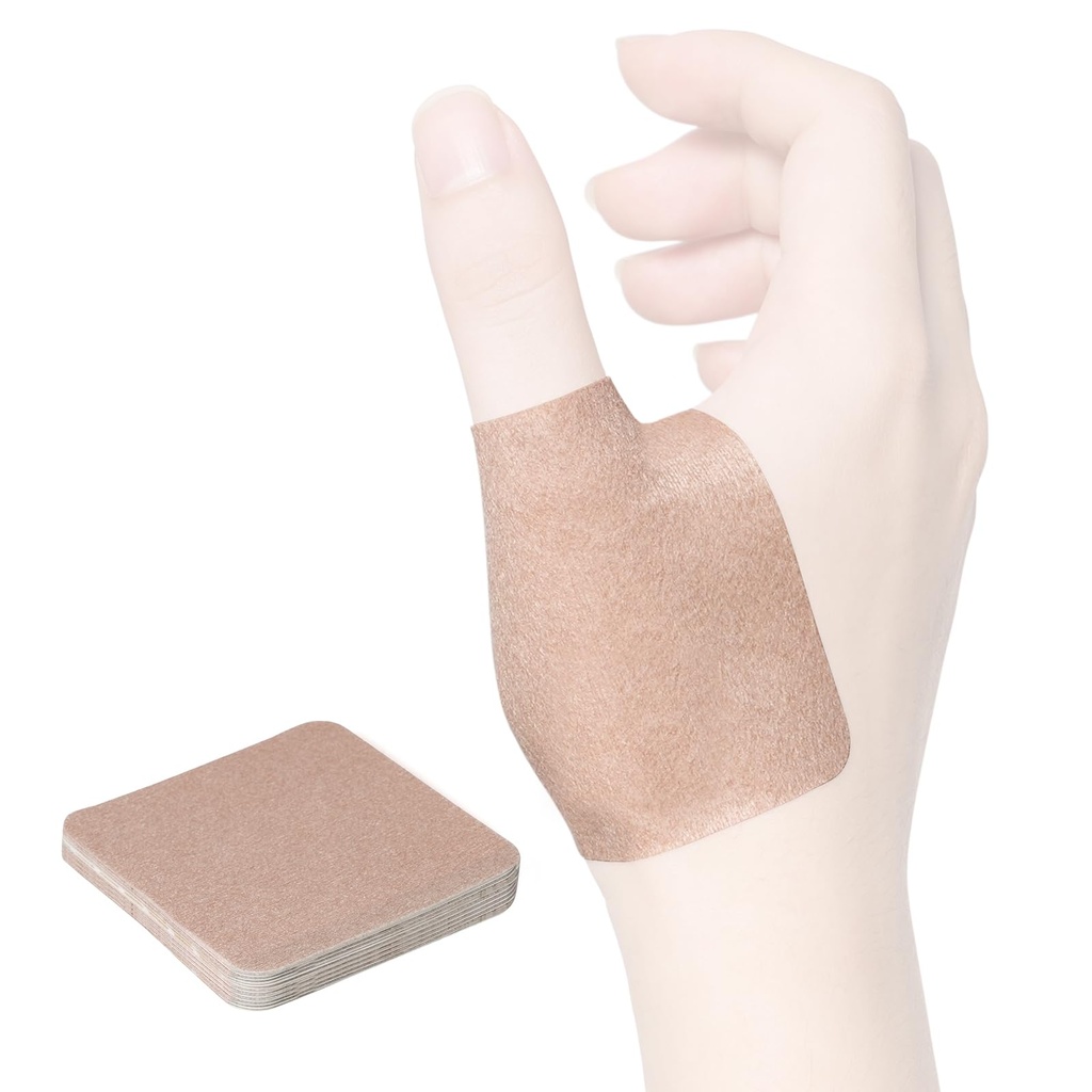 Velpeau Medical Non-Woven Protective Pad, 2.8"x2.8"(Pack of 10) Comfortable Self-Adherent Pad for Protect Skin and Reduce Irritation