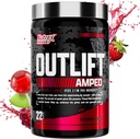 PROPIEDENTE Amped Max Dosed HIGH STIM Pre Workout Powder, 6G Citrulline, 3.2G Beta Alanine, Alpha GPC, CognatiQ, Extreme Energy, Massive Pumps, Strength, Electrolytes, Nootropics, Fruit Punch, 22 Servings