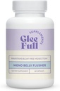 GleeFull Meno Belly Flusher - Suplementos de la menopausia para las mujeres - Balance hormonal para la pérdida de peso - Apoya la digestión para mantener el metabolismo saludable