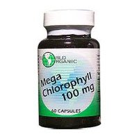 World Organics Mega Chlorophyll - 100 mg 60 caps, 8 pack