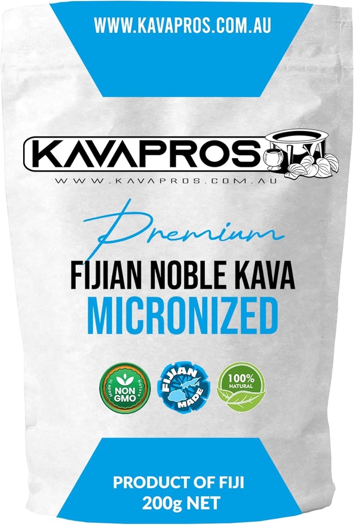 Premium Micronized Kava Purre Organic Fiji Kava Powder Hecho de 6yr Old Root
