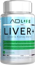 Proyecto AD Liver+ Liver Cleanse " Detox, Suplemento del hígado (90 cápsulas)