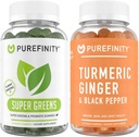 Turmeric Ginger Gummies + Super Greens Gummies Bundle