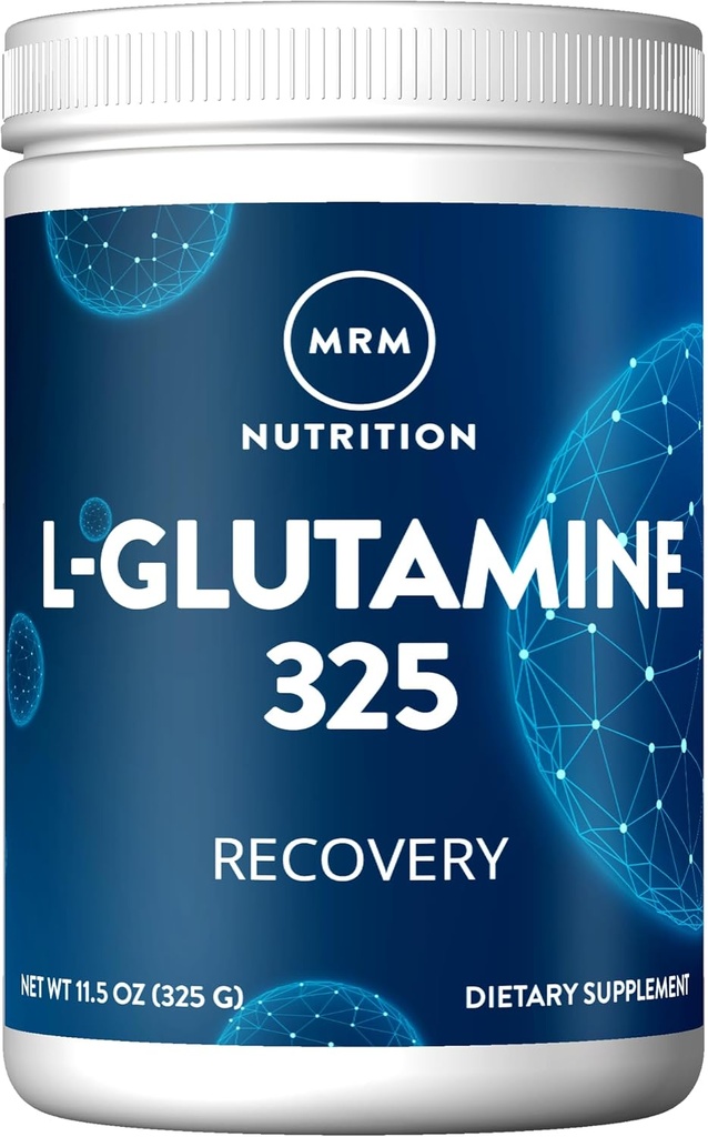 MRM Nutrición L-Glutamina Silencio 5000mg Silencioso recuperación Silencio Aminoácidos Silencio Muscle Soporte Silencio Immune + Gut Health Silencio Fermented peru 65 Servimientos