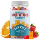 Gummies multivitamínicos para niños Vitaminas A, B, C, D " Zinc for Immunity, Growth " Development ← Multivitamínicos diarios para niños Edades 2+ ← Non-GMO, Third-Party Tested Mixed Fruit Supplement TEN 60 Gummies