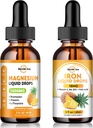 Magnesio líquido " Suplemento de hierro Pineapple Flavor