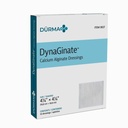 Dynarex DynaGinate Calcium Alginate Wound Dressing - Sterile, Non-Stick Topical Wound Pads - Absorbent Gel Patches For Moderate To High Exuding Cuts - For Medical & Home Use - 4.25"x 4.25", Box of 10