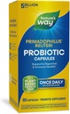 Camino de la Naturaleza Primadophilus Reuteri Probiótico, apoya la salud digestiva*, 5 culturas vivas de billón, 90 cápsulas (paquete mayo Vary)