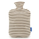 Hot Water Bottle with Soft Cover, 2L Hot Water Bag for Menstrual Cramps, Neck and Shoulder Pain Relief, Hot and Cold Therapies, Hand Feet Warmer, Gray