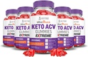 Laboratorios Justificados (5 Pack Ultra Quick Keto ACV Gummies Extreme 2000MG Ultraquick Keto Gummies Apple Vinagre de sidra Formulado con Pomegranate Beet Juice Powder B12 Vegan Non GMO 300 Gummys