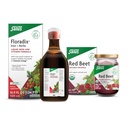 Floradix Iron &amp; Herbs (16.9 oz) " Salus Red Beet Crystals (7 oz) - Iron Supplement for Healthy Energy Support* " Organic Nutritional Beet Root Drink Mix