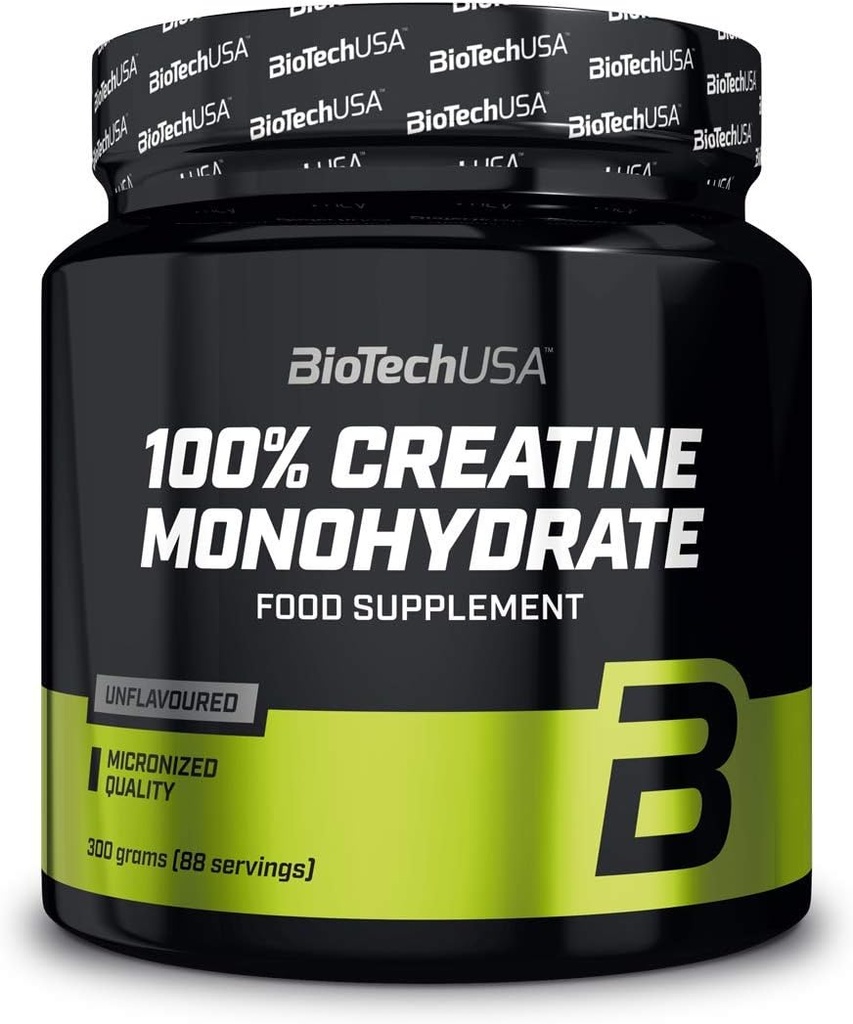 Monohidrato de 100% Creatina - 0.661 lbs (Pot) - Biotech