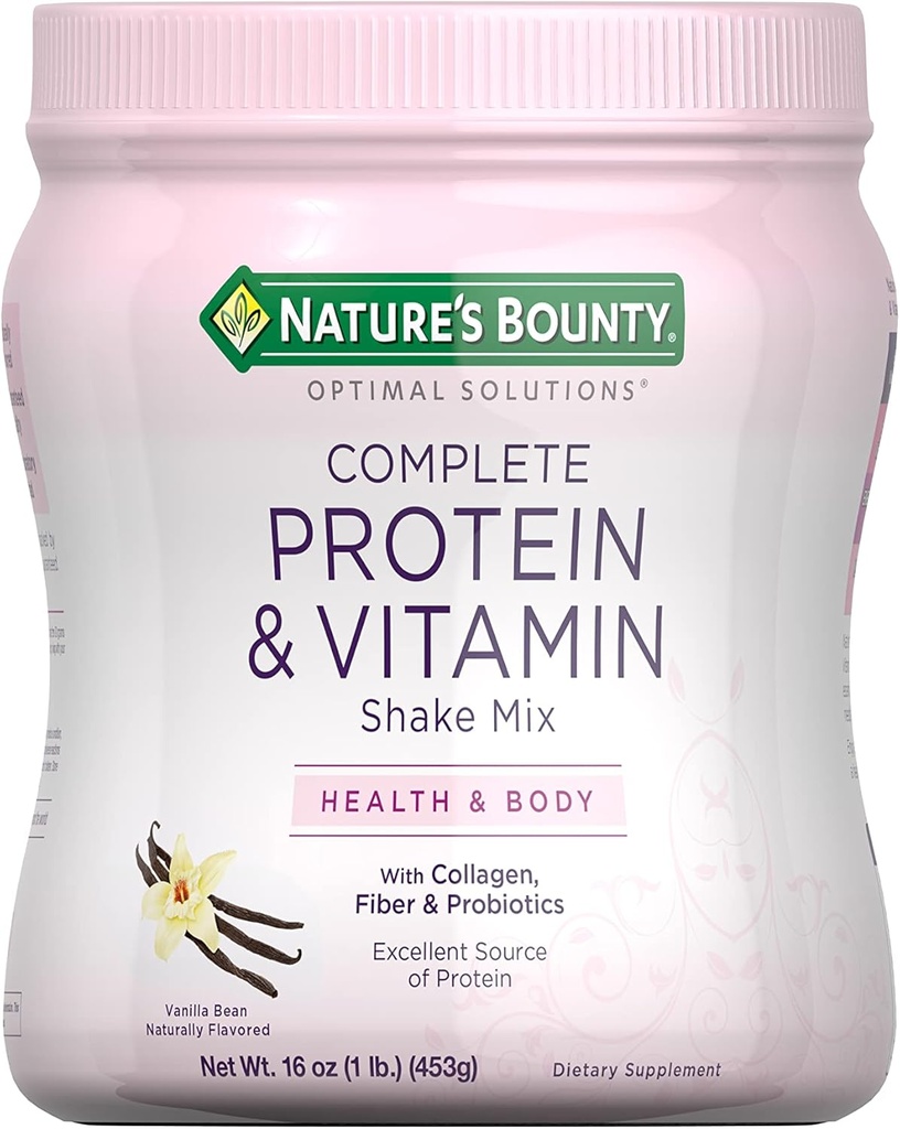 Bounty Optimal Solutions Protein Powder con vitamina C
