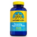 Life Renewing Magnesium Malate 200 mg - One per day - Muscle, Heart, Nerve Health, and Bone Support - Maximum Absorption - Lab Verified - 60-Day Guarantee - 250 Servings, 250 Tablets