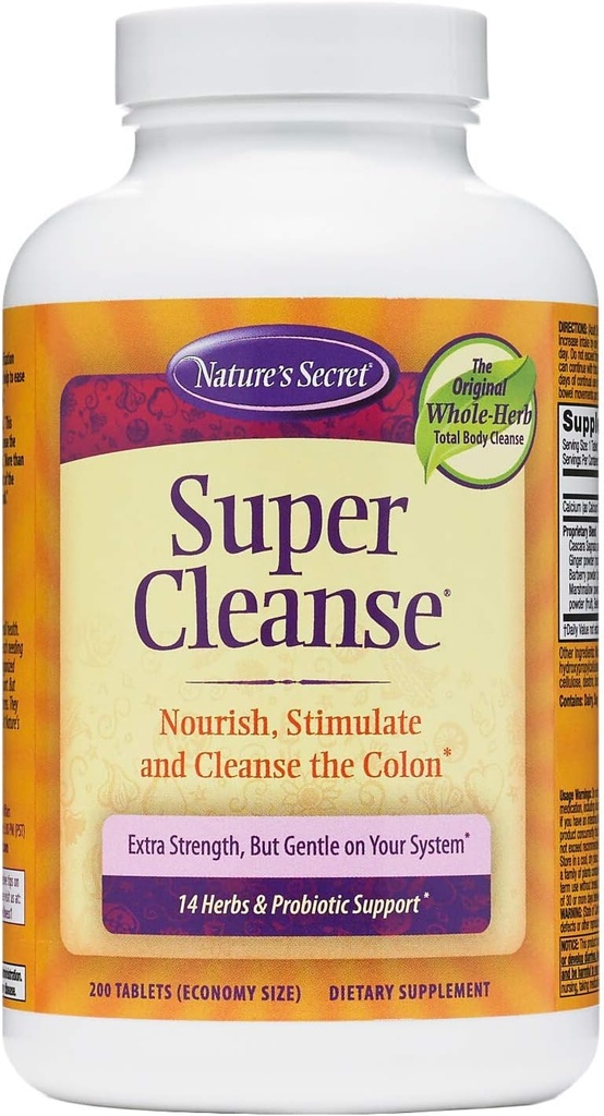 Tabs secretos de la naturaleza, 200 ct