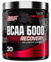 Nutrex Research - BCAA Powder 6000 Amino Acid - 6 Gramos de BCAAs Amino Acids Suplemento para la recuperación posterior del entrenamiento &amp; Crecimiento muscular - Amino Energy Workout Recovery Drink (Fruit Punch - 30 Servings)