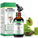 Specifically Formulated for Cats, Kidney Support for Cats, Herbal Cleanse, Digestive Support, Gut Health, Increase Immunity, Probiotics Supplement Drops for All Ages and Breeds