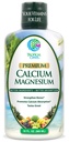 Oasis tropical magnesio de calcio líquido - Fórmula natural w/Apoyo para huesos fuertes - Vitaminas líquidas w / calcio, magnesio & vitamina D - hasta 96% Absorción por el cuerpo. - 32oz, 64 Serv.