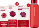 RED Burning 1-Mes Full Set/Coleology Cut(1ea) & Coleology Drink Mix(2ea) " Coleology Cutting Jelly(3ea) Botella de agua(1ea)...