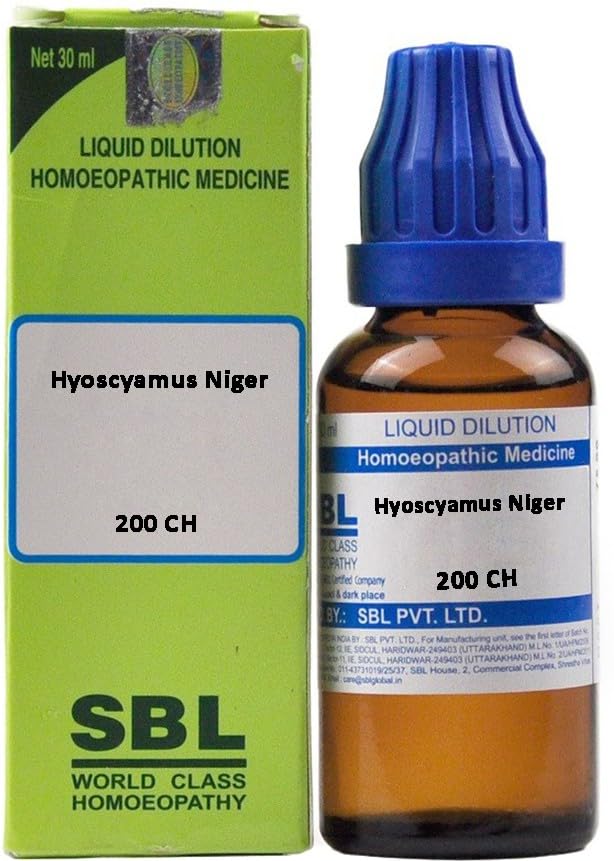 SBL's Hyoscyamus Niger 200 Dilution 30 ml