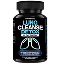 Lung Cleanse Detox, 60 días de limpieza - Asistencia para la salud pulmonar en los sistemas bronquiales y respiratorios - Quit &amp; Stop Smoking Aids - Herbal Detox para los pulmones