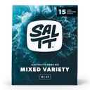 SALTT Electrolytes Embalajes de Polvo, Todas las cosas Empaquetado de Variedad (15 Packets) - Magnesio, Potasio, Sodio, Minerales Trace - Vegan & Gluten Gratis - Esenciales de Viaje - Hecho en EE.UU.