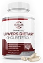 BioYouth Labs Natural Cholesterol Bajo Apoyo Suplemento para Adultos - Nutritious Blend of Alic, Berberine, Coca Extract Soy Lecithin - 60 cápsulas