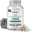Citrato de Magnesio Real - Suplemento de Magnesio de Alta Absorción - Magnesio Chelatado para Apoyar Energía, Relajación y Regularidad