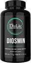 Dulàc - Diosmin Hesperidin 1000mg Suplemento dietético 180 Tabletas, Enriquecido con Extracto de Caballo y Carnicerías Broom