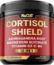 12in1 Escudo de cortisol - Ashwagandha y Magnesio & 10 Más - 90 cápsulas