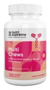 Deliciosos niños multivitamínicos, 180 chews vegetarianos – Suplemento completo para niños con vitaminas y minerales esenciales - Vitamina A, B, C, D3, Calcio, Hierro, Ácido fólico, Zinc – sabor cereza