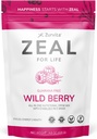 Zurvita - Zeal for Life 30-Day Wellness Bag - Berry silvestre (Guarana Gratis) - Suplemento nutricional para la vitalidad, inmunidad y bienestar - 420 gramos