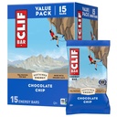 CLIF BAR - Protein Bares - Chocolate Chip - Hecho con avena orgánica - Bares de energía - Non-GMO - (15 Pack)