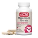 Jarrow Fórmulas Magnesium Taurate, Suplemento dietético, soporta Cardio y Bone Health, 300 mg por Servings, 90 Veggie Capsules, Hasta 30 Day Supply